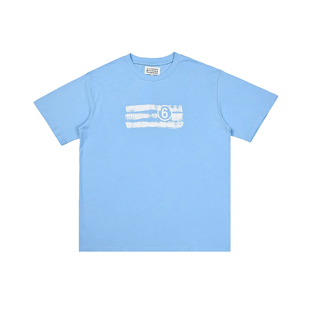 MM6 Logo Graphic Cotton T-Shirt D4815610 — view 3