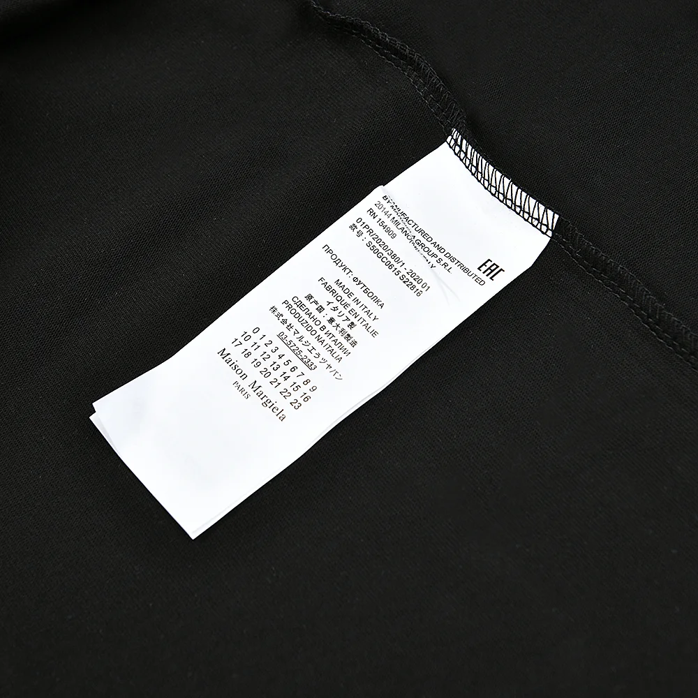 MM6 Logo Graphic Cotton T-Shirt D4815610 — view 5