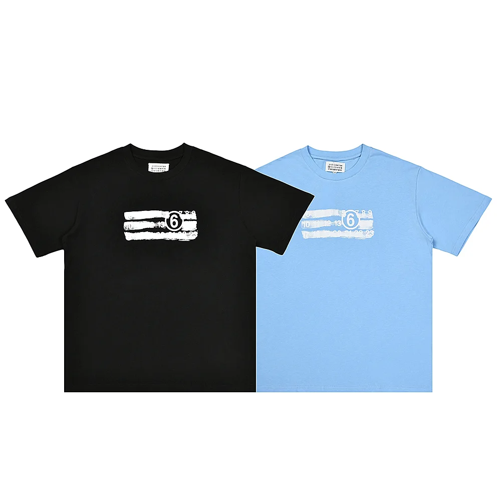MM6 Logo Graphic Cotton T-Shirt D4815610 — view 6