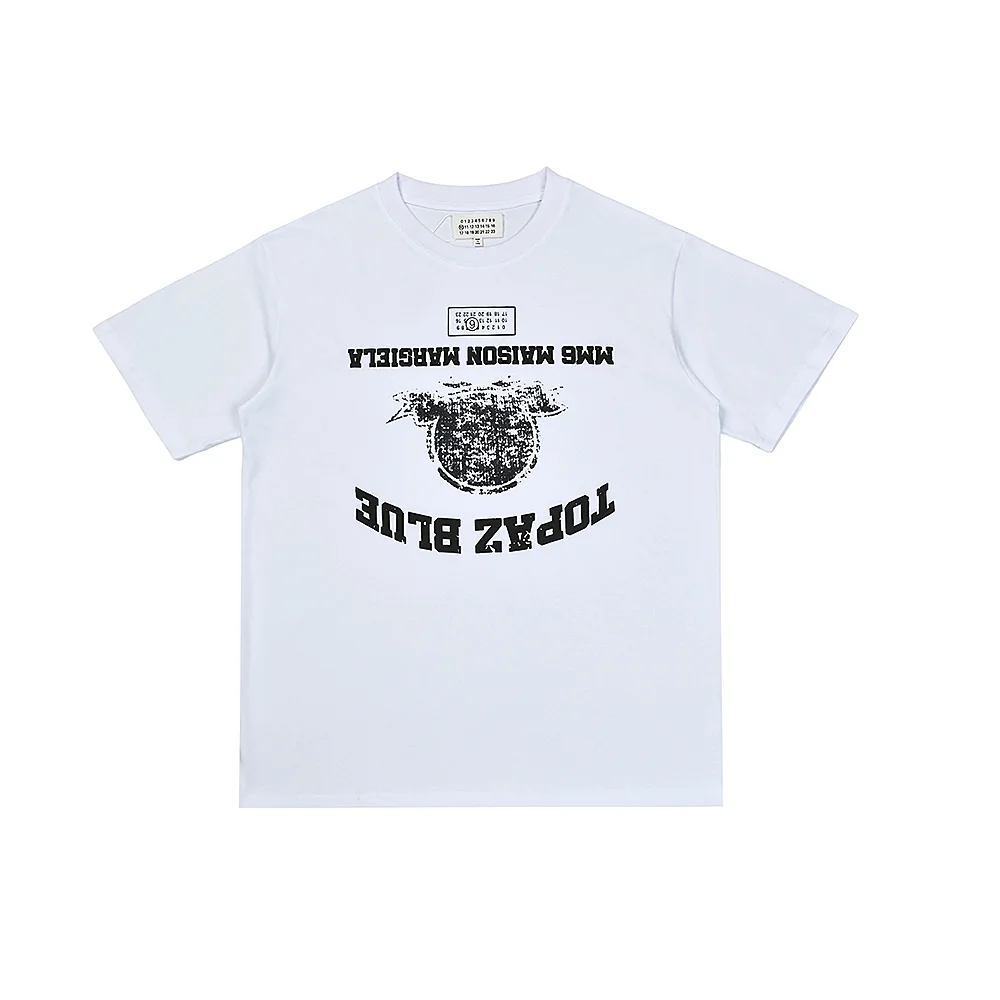 MM6 Maison Margiela Upside-Down Logo T-Shirt D4815609 — view 3