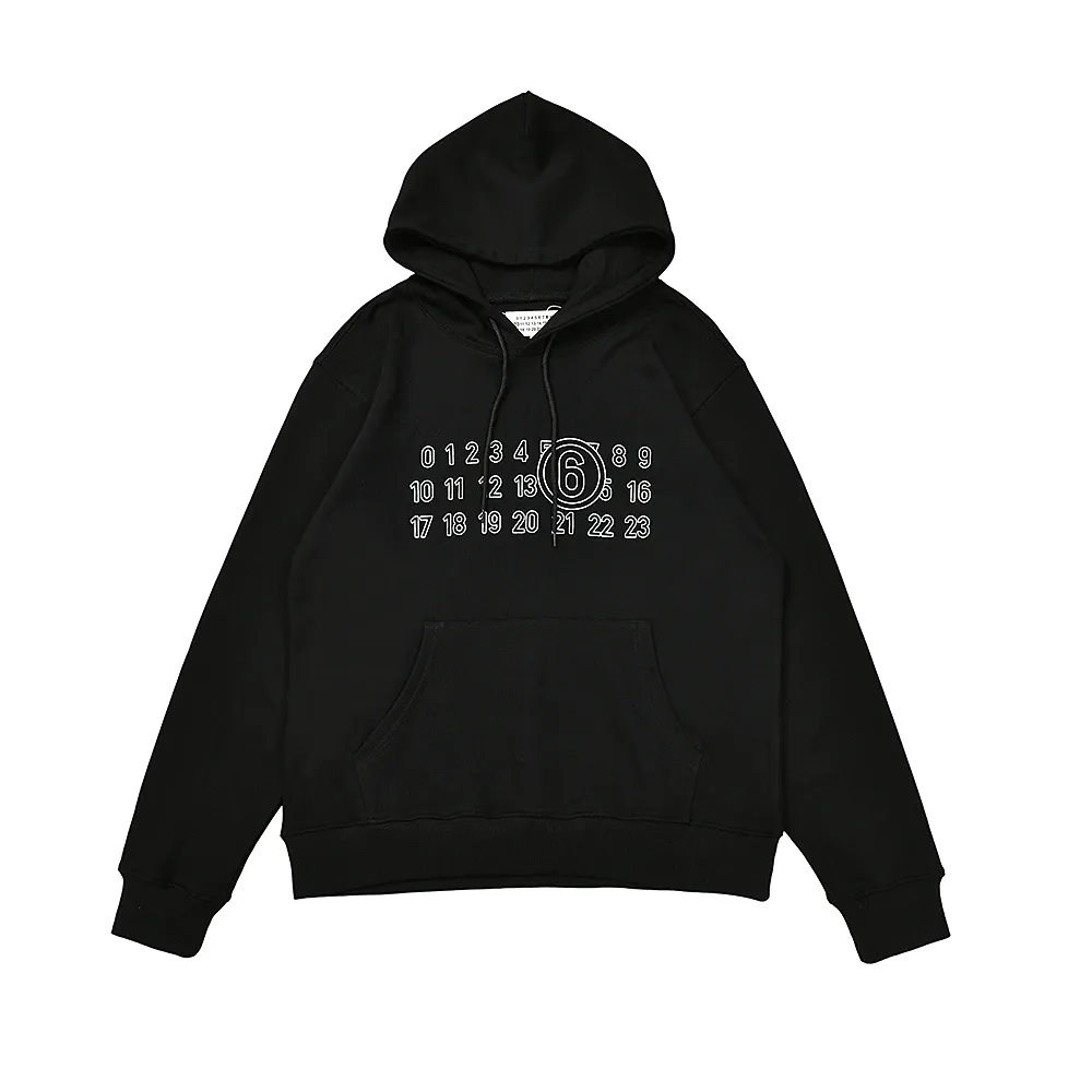 Numeric Logo Cotton Hoodie D9015557