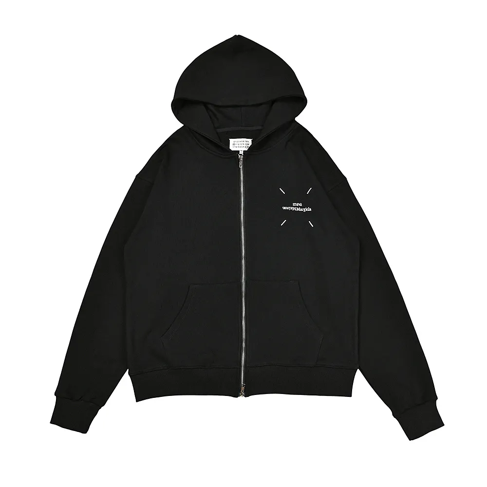 Logo Print Zip-Up Hoodie D10915556