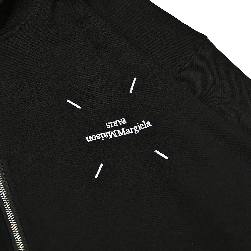 Logo Print Zip-Up Hoodie D10915556 — view 5
