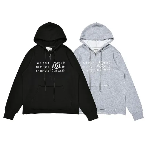Numeric Logo Half-Zip Hoodie D10915553