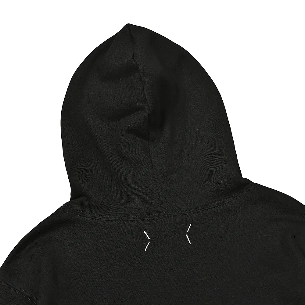MM6 Graphic Print Cotton Hoodie D9015552 — view 4