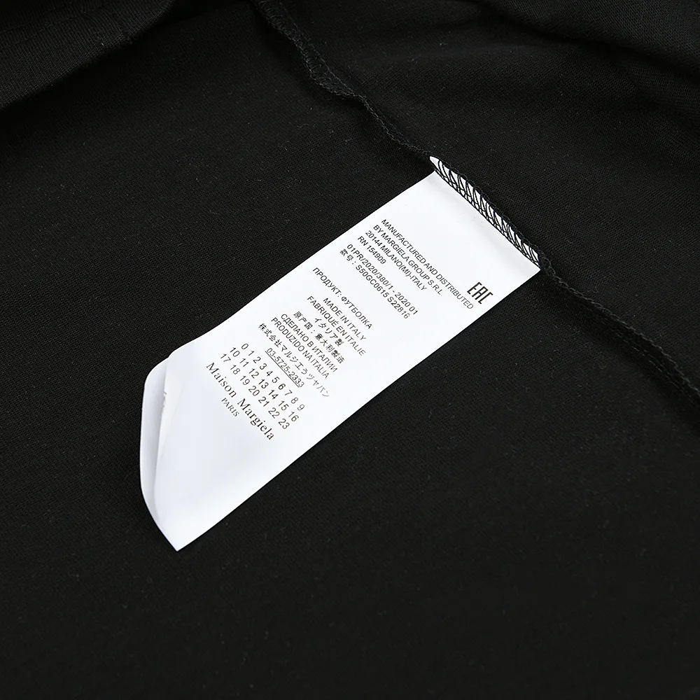Logo Print Asymmetric Cotton T-Shirt D5515619 — view 7