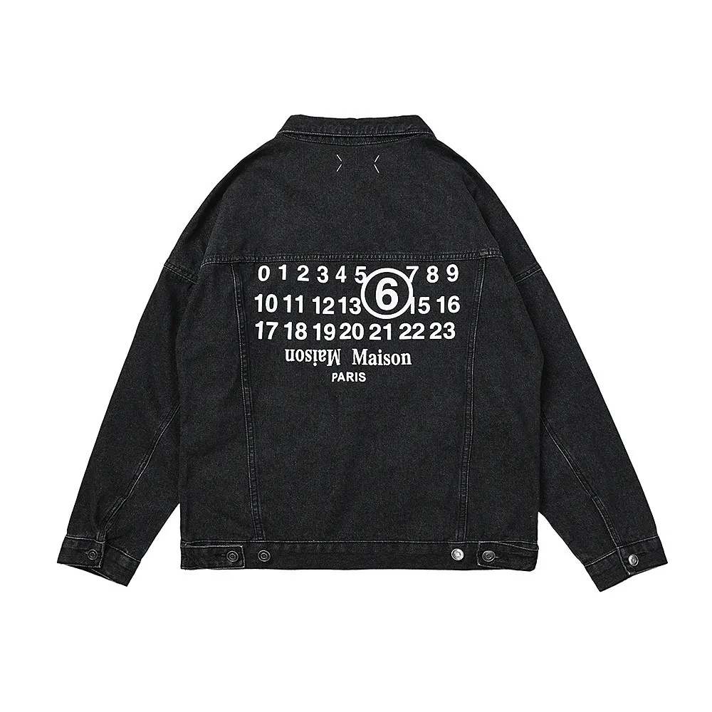 Oversized Washed Denim Jacket D11915549 — view 2