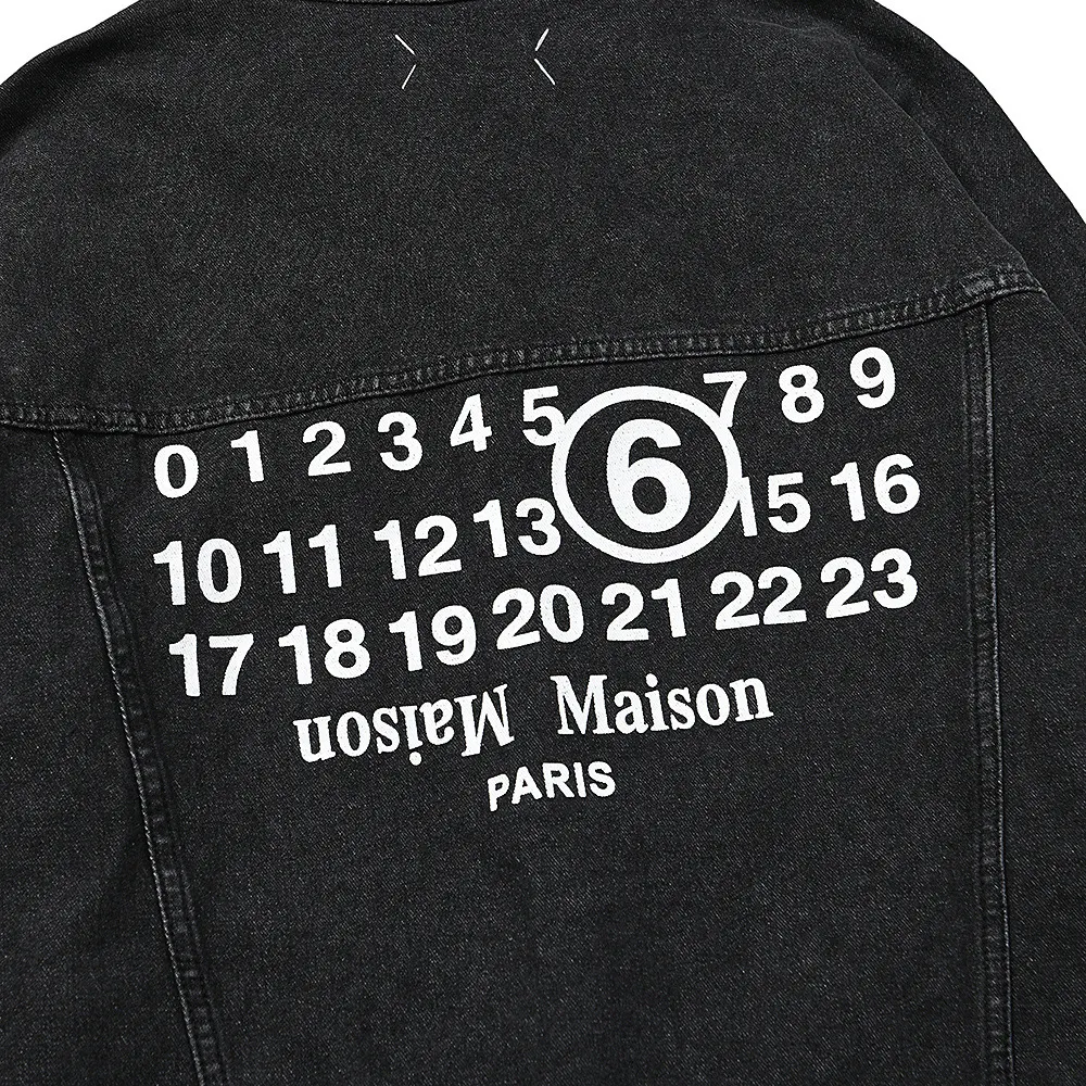 Oversized Washed Denim Jacket D11915549 — view 4