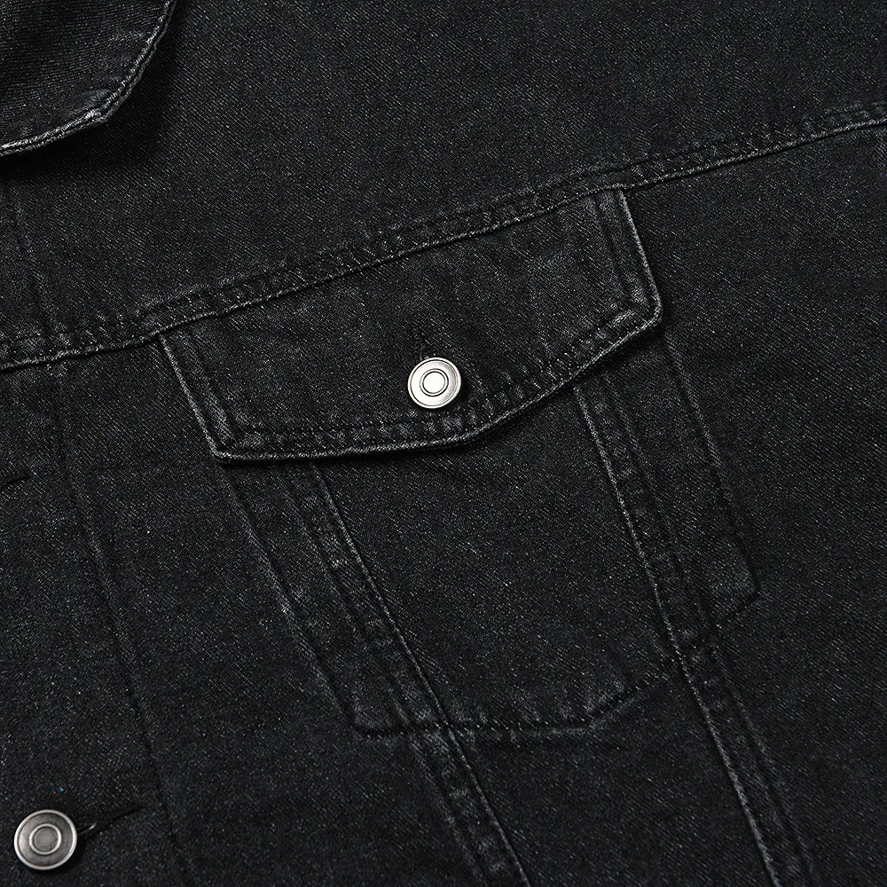 Oversized Washed Denim Jacket D11915549 — view 8