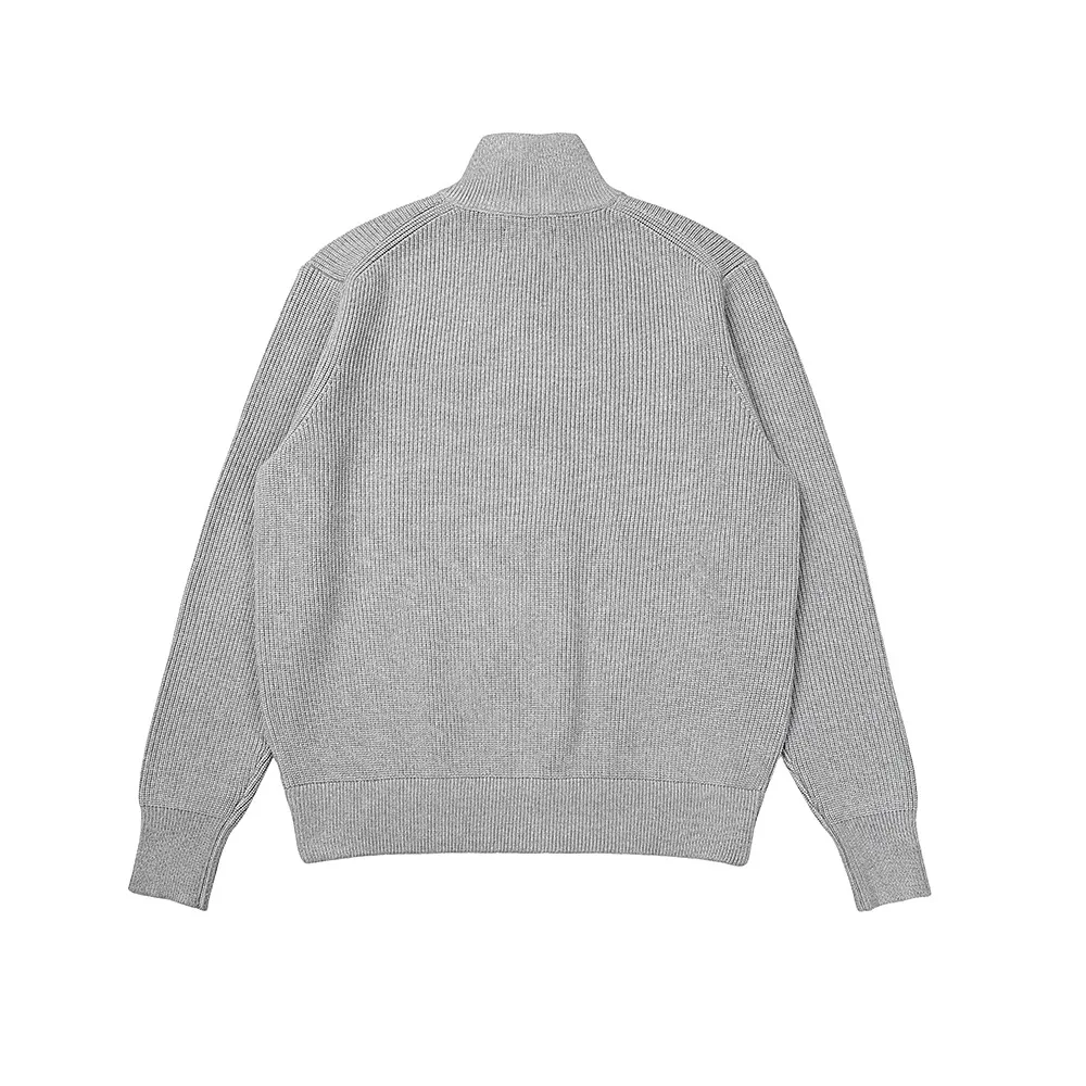 Ribbed Knit Zip-Up Cardigan D10915548 — view 5