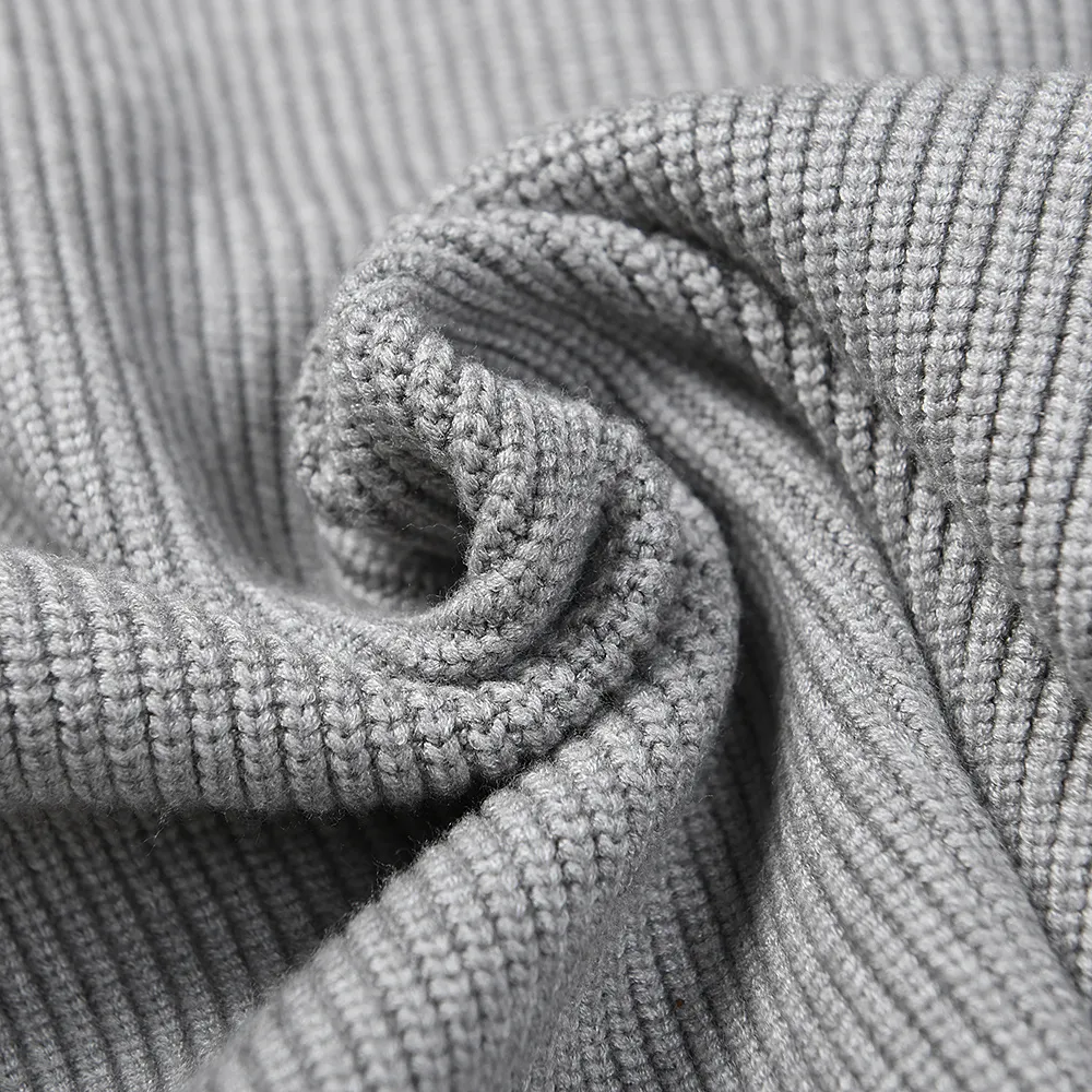 Ribbed Knit Zip-Up Cardigan D10915548 — view 6
