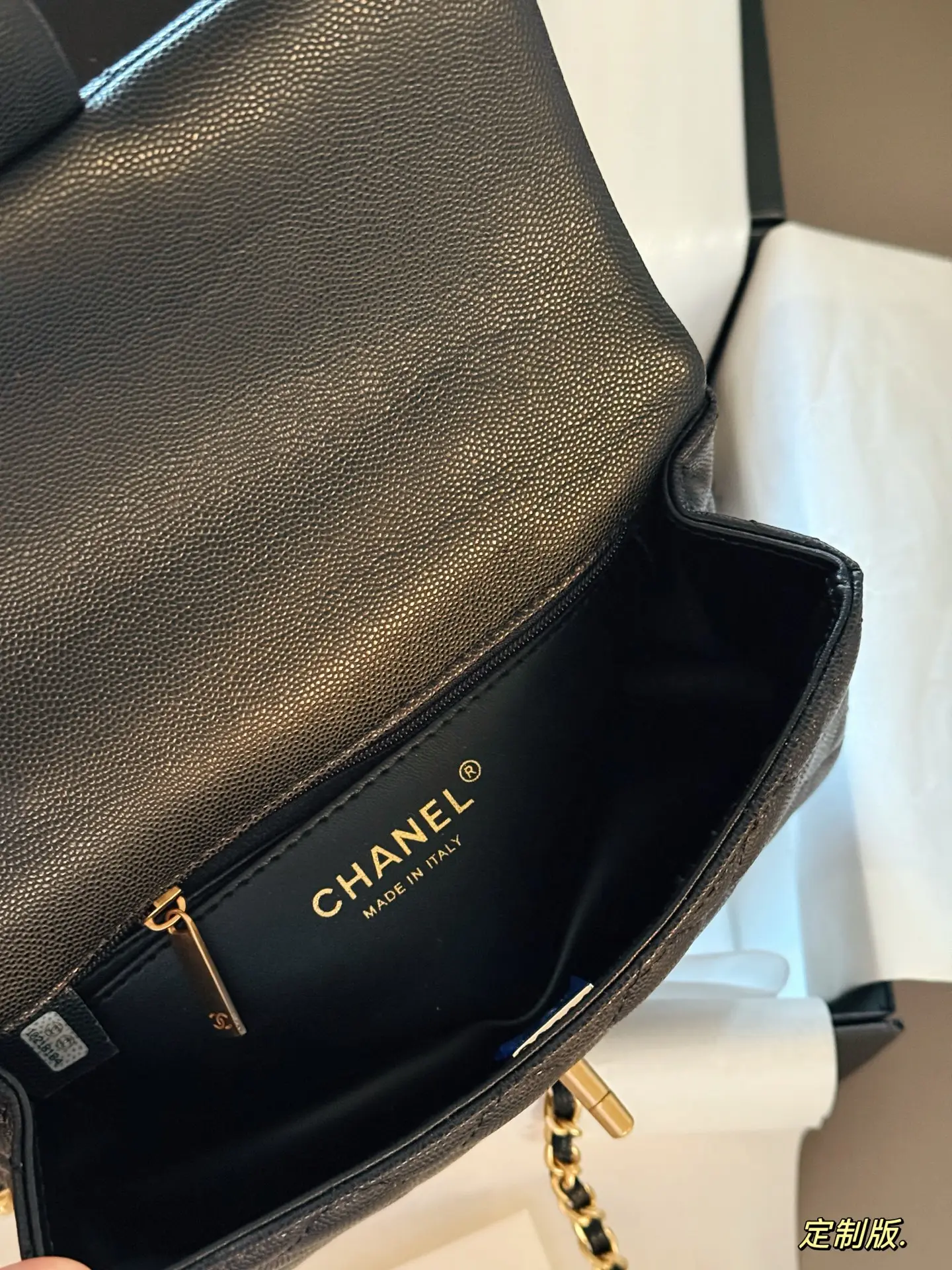 Chanel 23B CF Mini Top-Handle Bag D28516125 — view 8