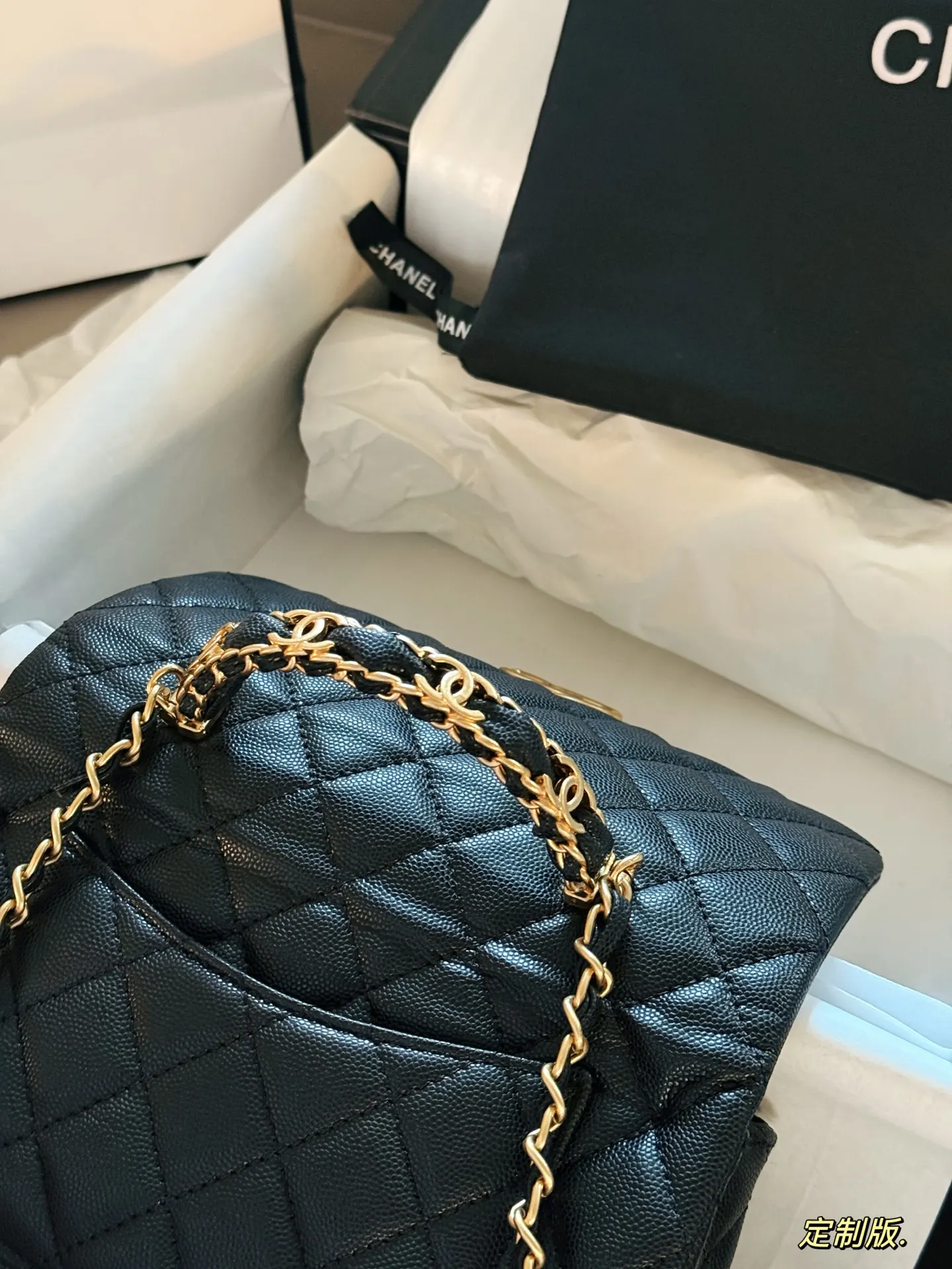 Chanel 23B CF Mini Top-Handle Bag D28516125 — view 9