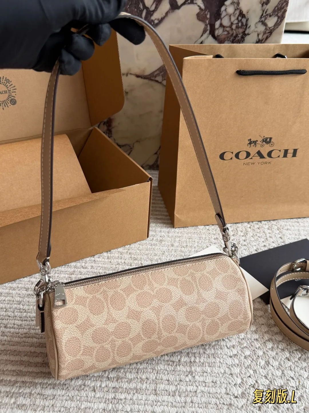 Coach Mini Boston Pillow Bag D27016131 — view 5