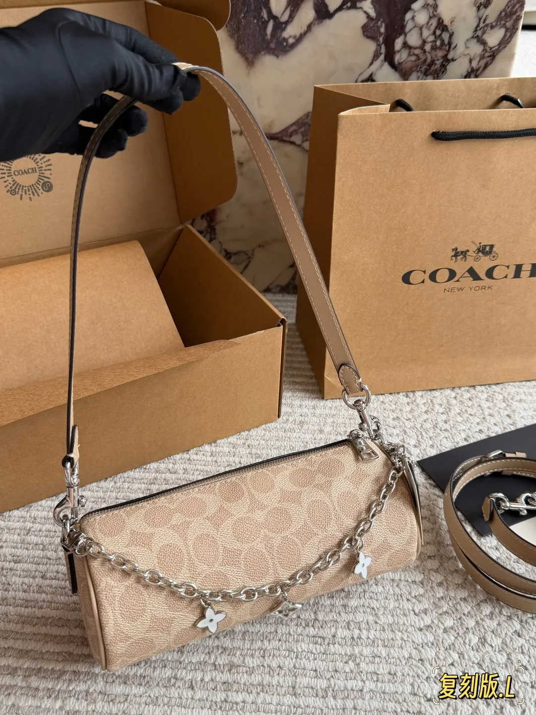 Coach Mini Boston Pillow Bag D27016131 — view 6