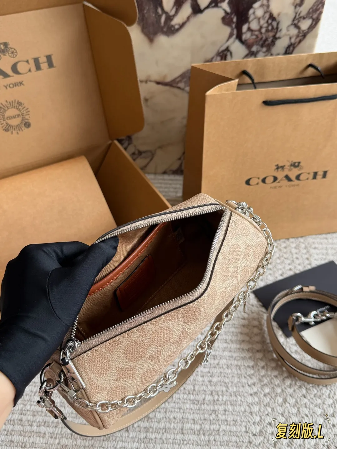 Coach Mini Boston Pillow Bag D27016131 — view 7