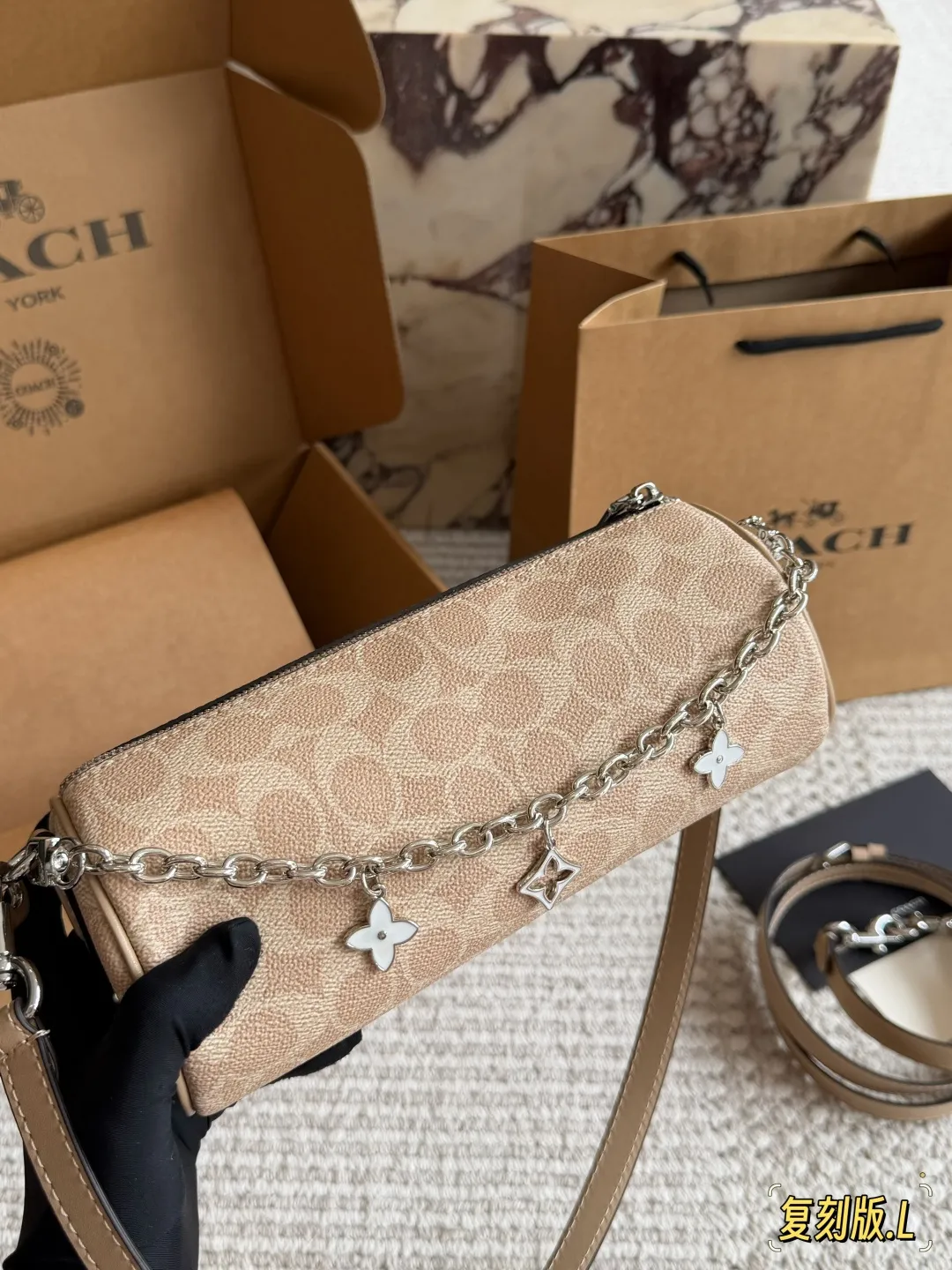Coach Mini Boston Pillow Bag D27016131 — view 8