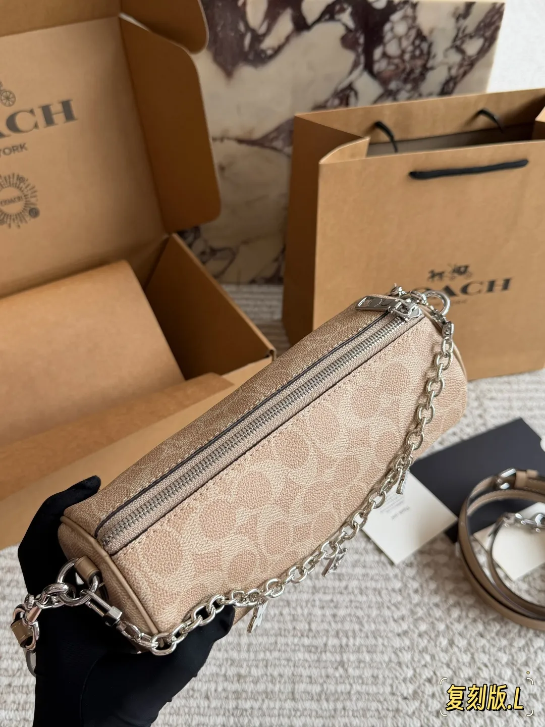 Coach Mini Boston Pillow Bag D27016131 — view 9