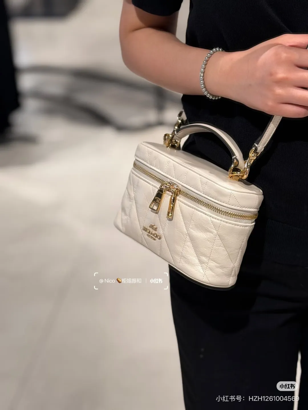 Coach Quilted Box Bag D27516132 — view 4