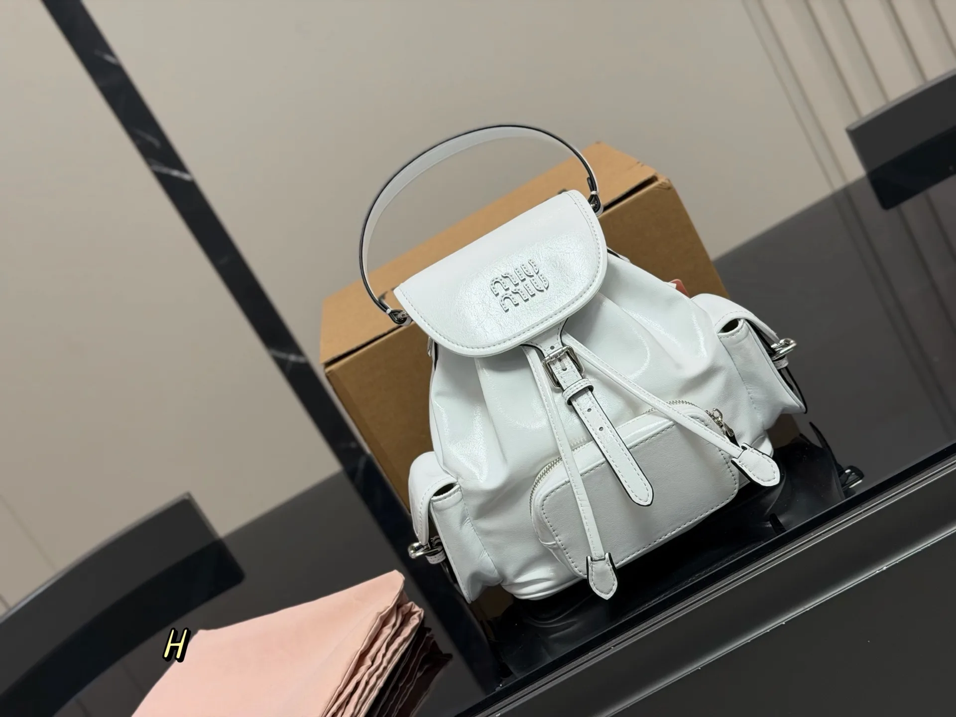 Miu Miu SS25 Mini Backpack D37016499 — view 3