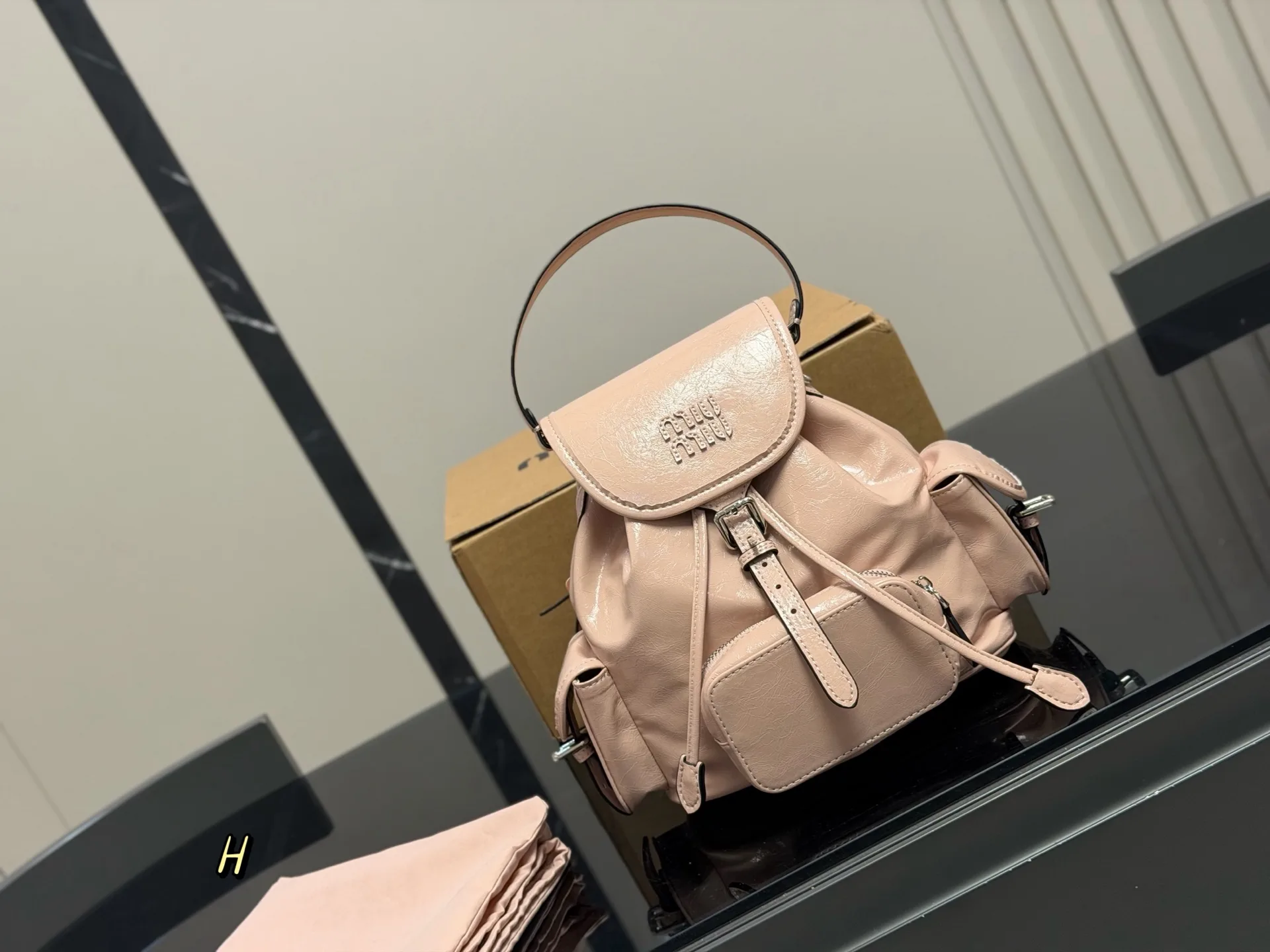 Miu Miu SS25 Mini Backpack D37016499 — view 4