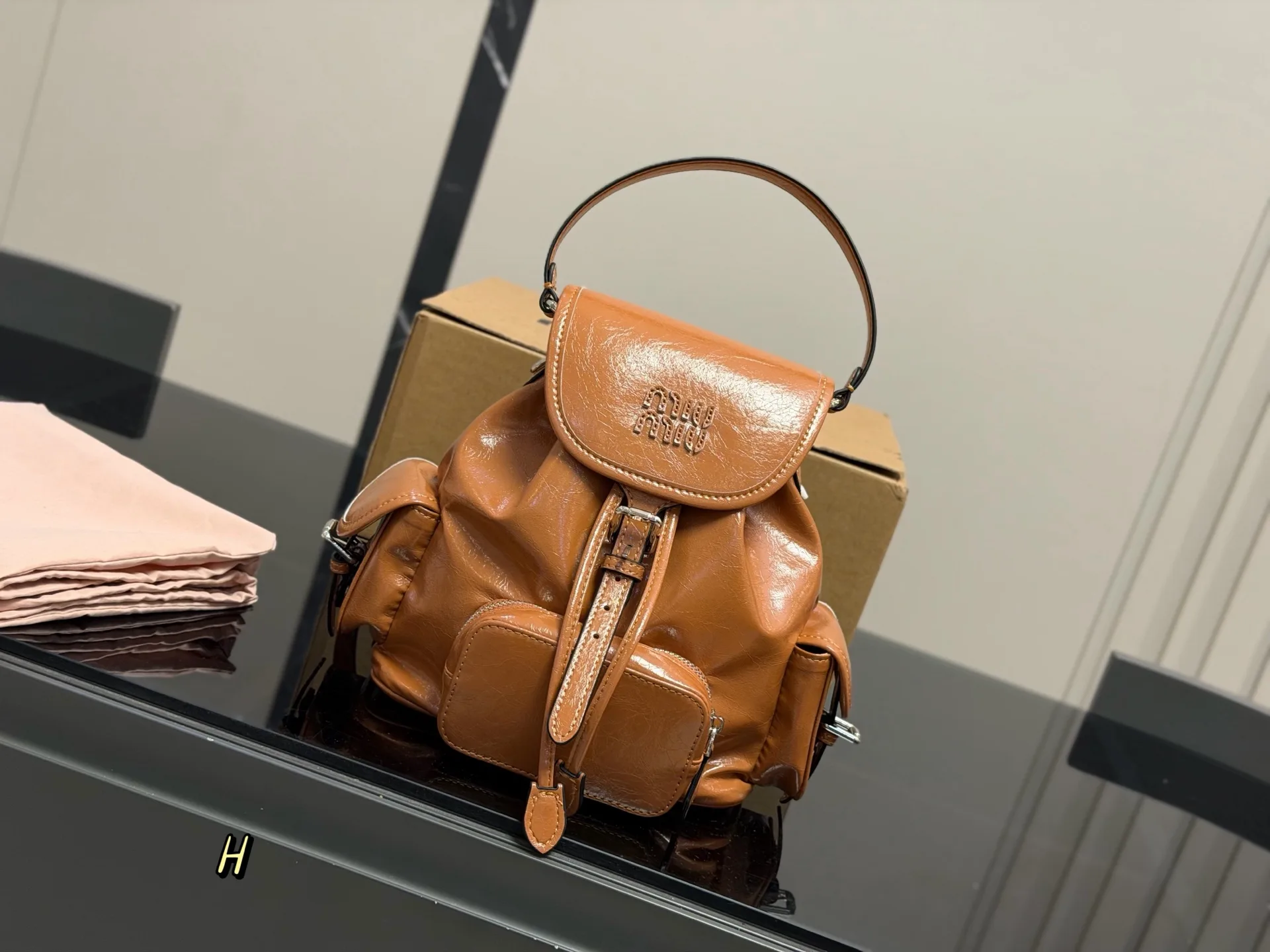 Miu Miu SS25 Mini Backpack D37016498 — view 2