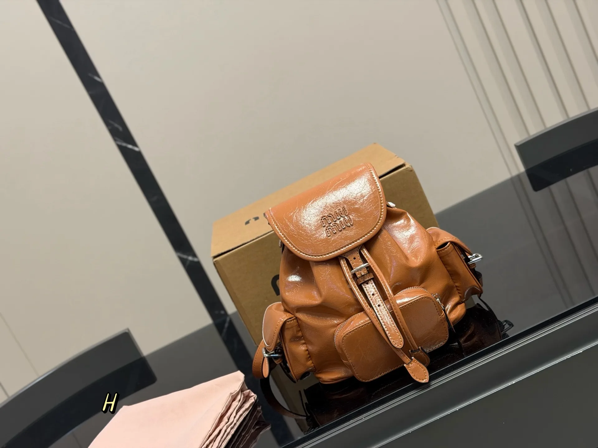 Miu Miu SS25 Mini Backpack D37016498 — view 5