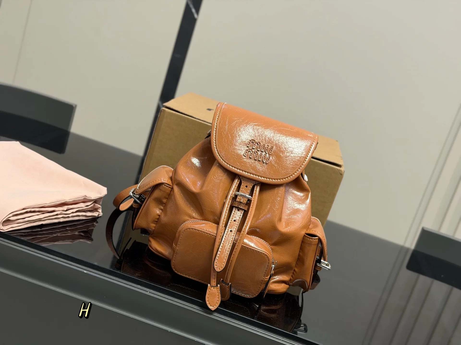 Miu Miu SS25 Mini Backpack D37016498 — view 9