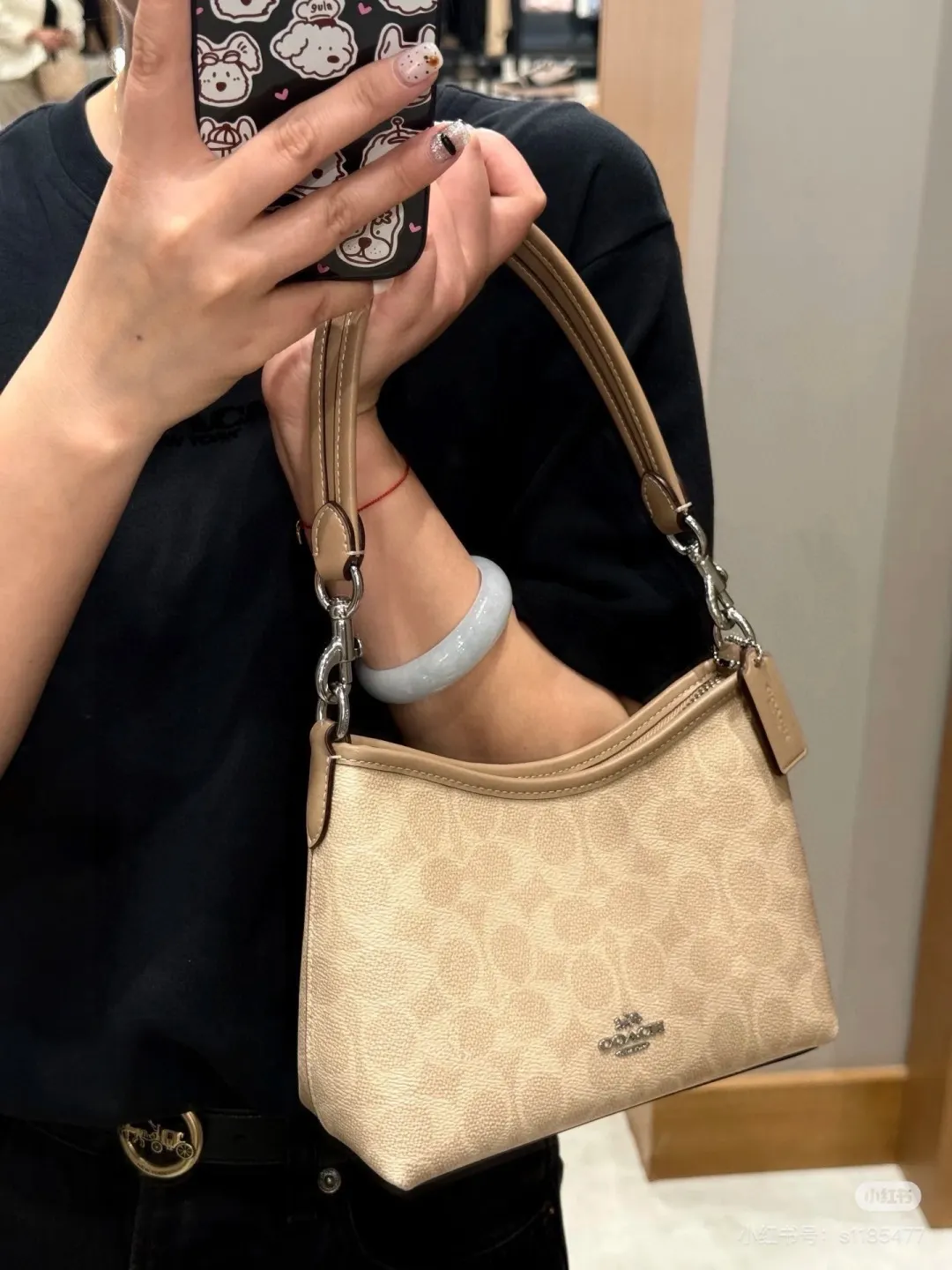 Coach Mini Signature Hobo Bag D27516157 — view 4