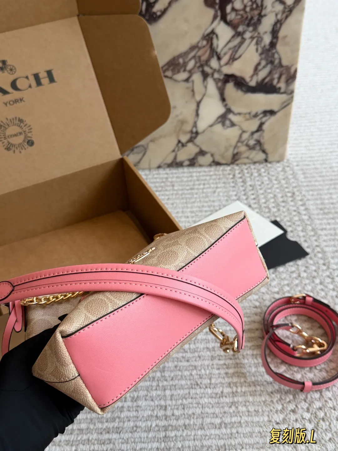 Coach Mini Hobo Bag with Strawberry Charms D27516159 — view 7