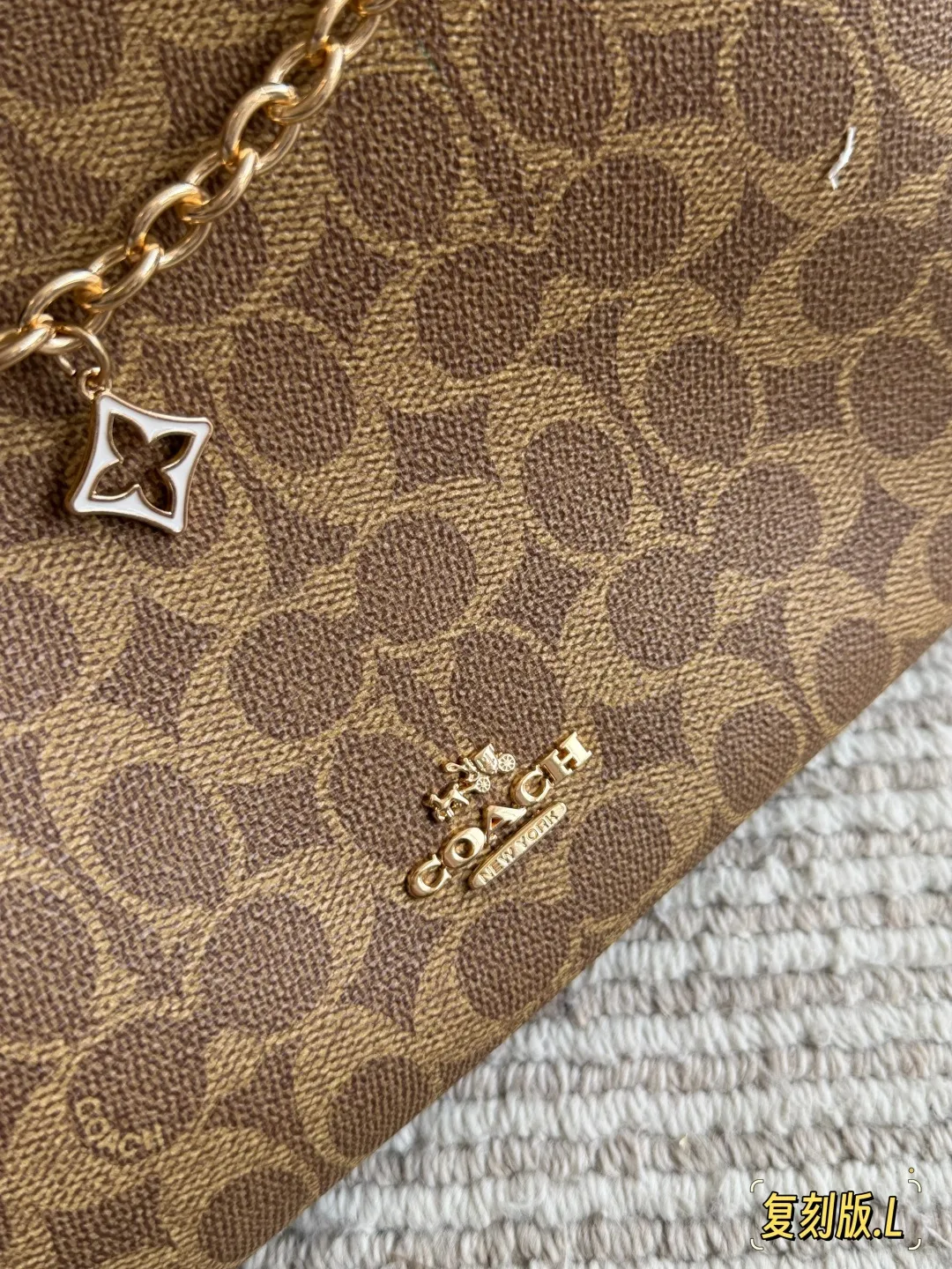 Coach Laurel Hobo Bag with Charms D30016161 — view 7