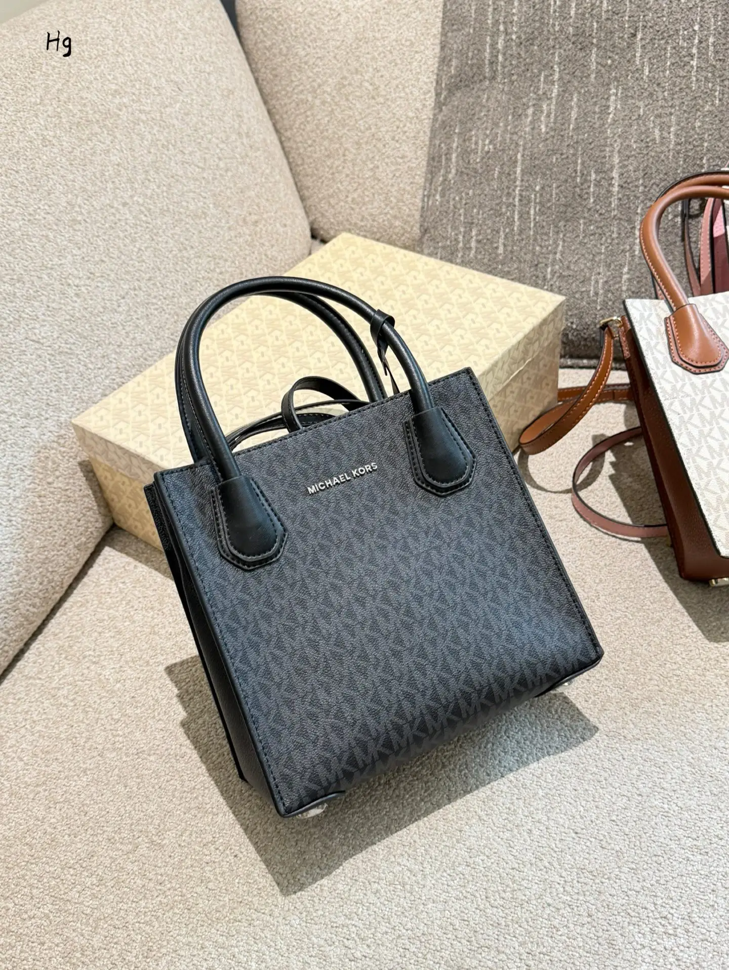 MK Mercer Monogram Canvas Top-Handle Bag D27016162 — view 2