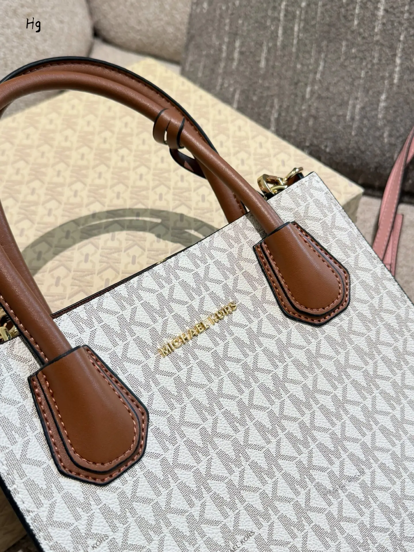 MK Mercer Monogram Canvas Top-Handle Bag D27016162 — view 5