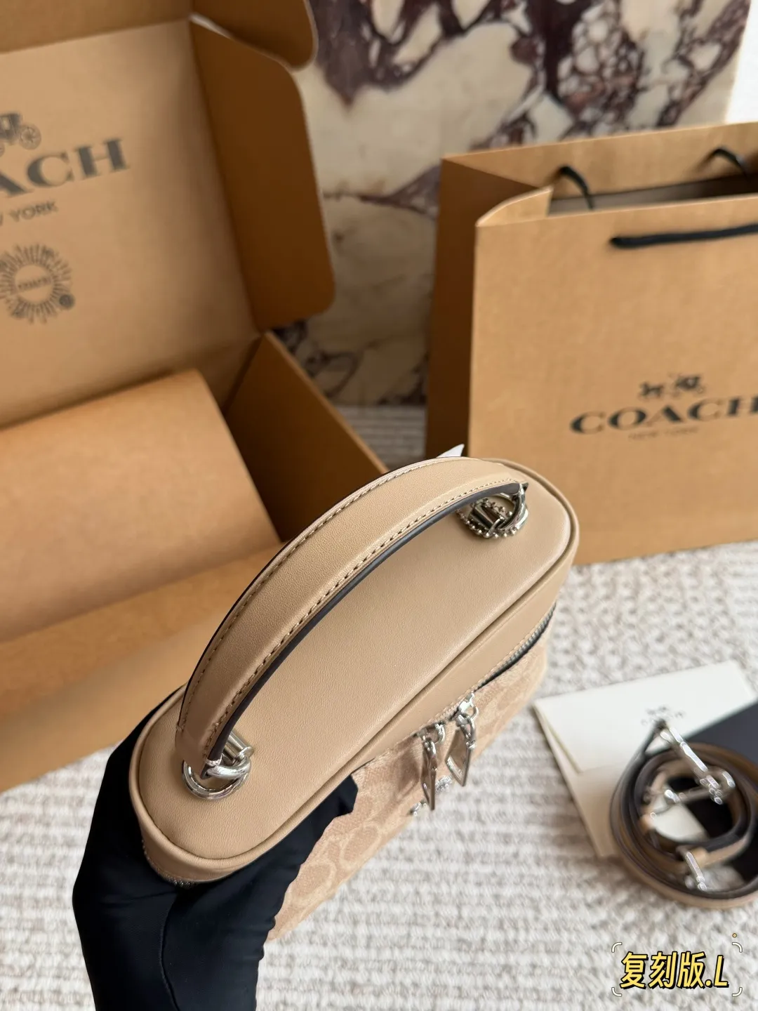 Coach Rainer Signature Canvas Top-Handle Bag D27516525 — view 2