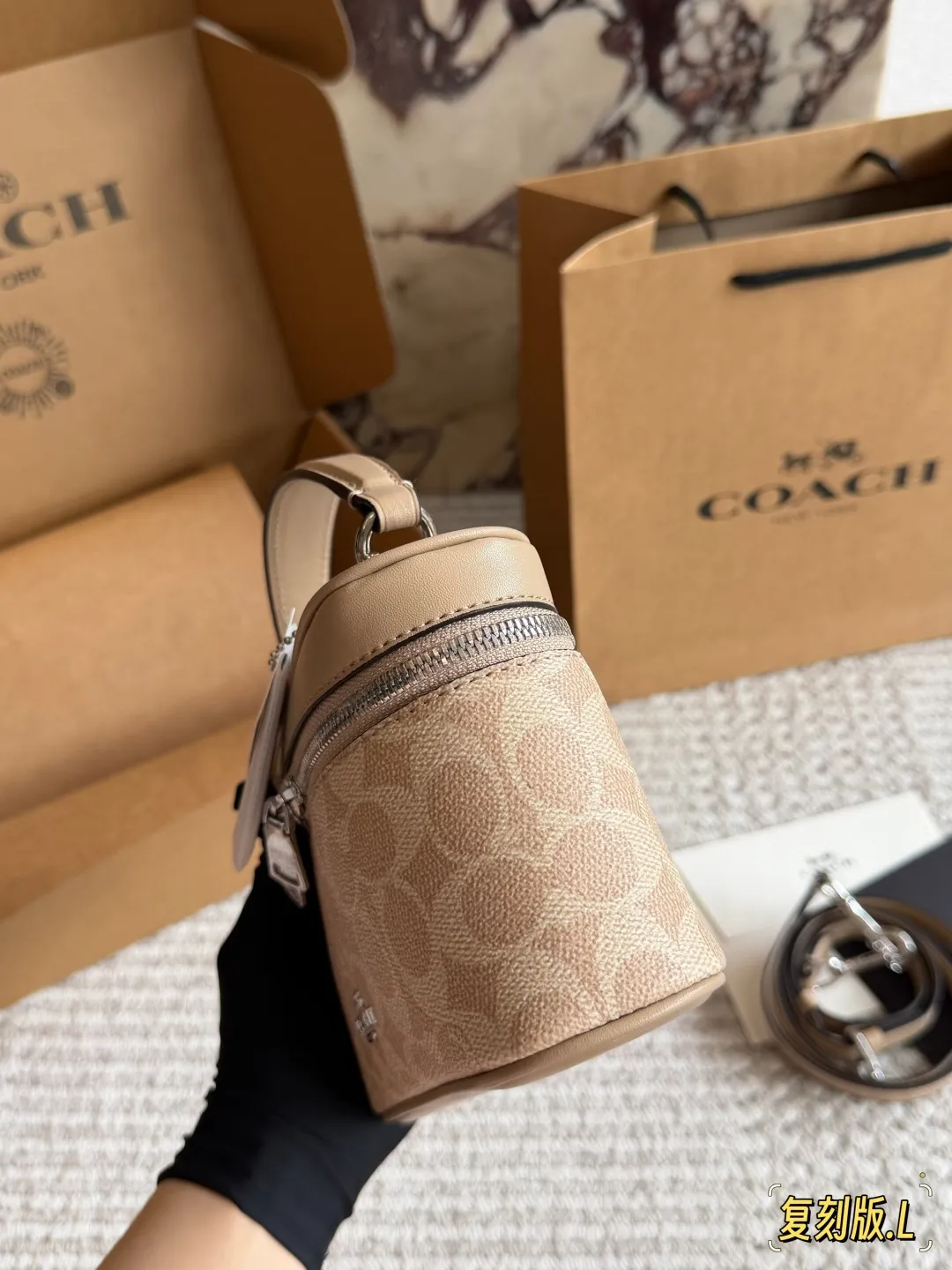 Coach Rainer Signature Canvas Top-Handle Bag D27516525 — view 4