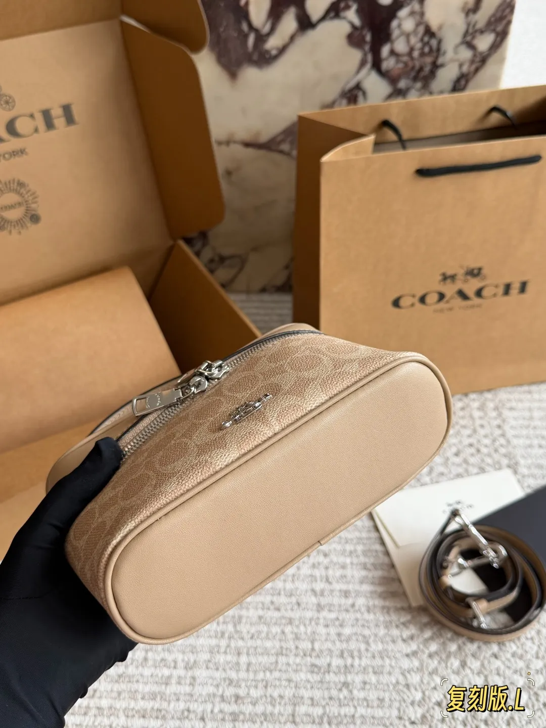 Coach Rainer Signature Canvas Top-Handle Bag D27516525 — view 5