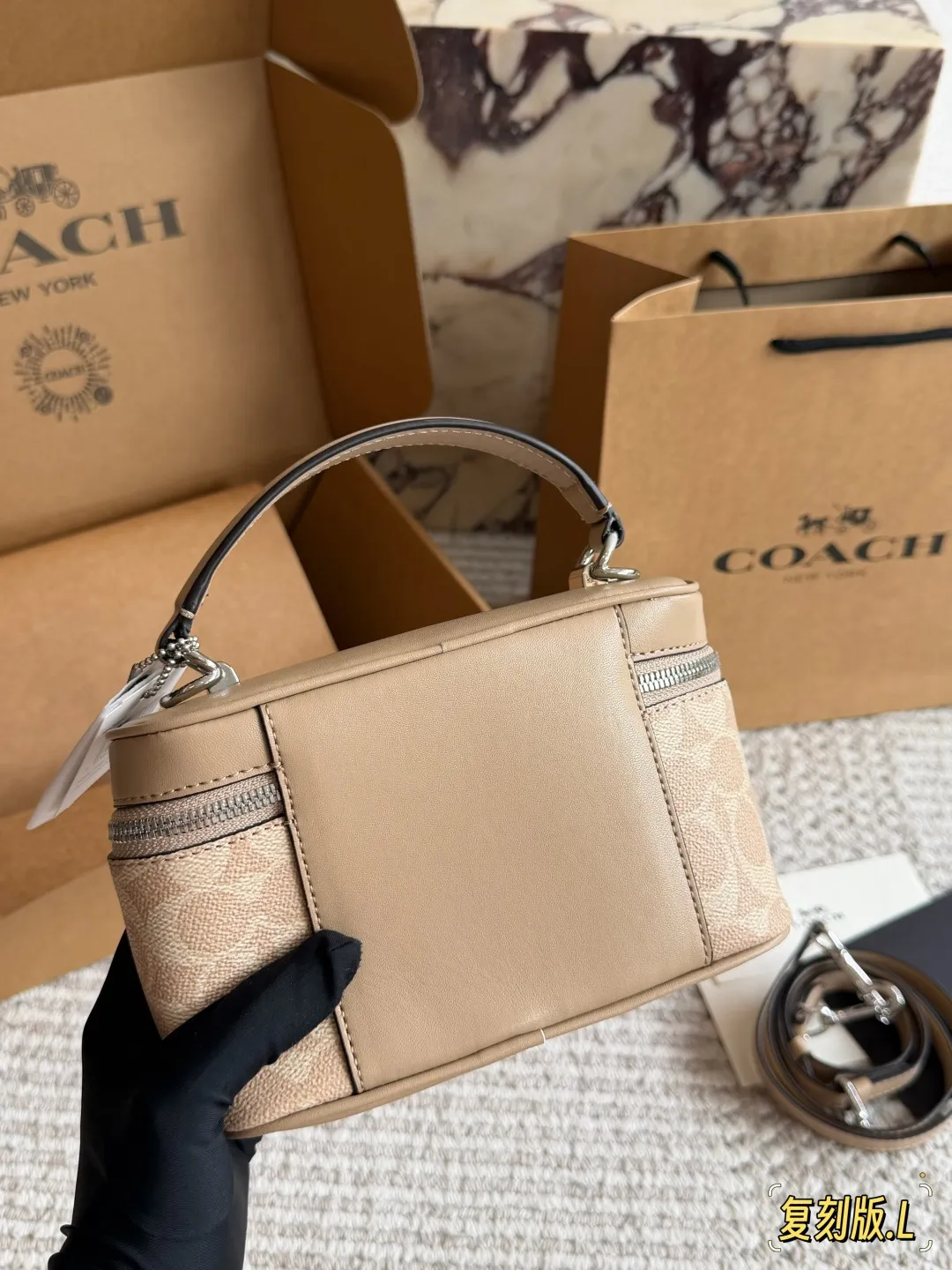Coach Rainer Signature Canvas Top-Handle Bag D27516525 — view 6