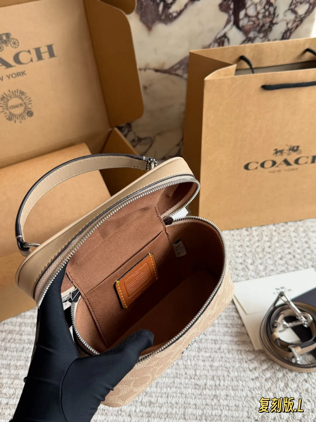 Coach Rainer Signature Canvas Top-Handle Bag D27516525 — view 8