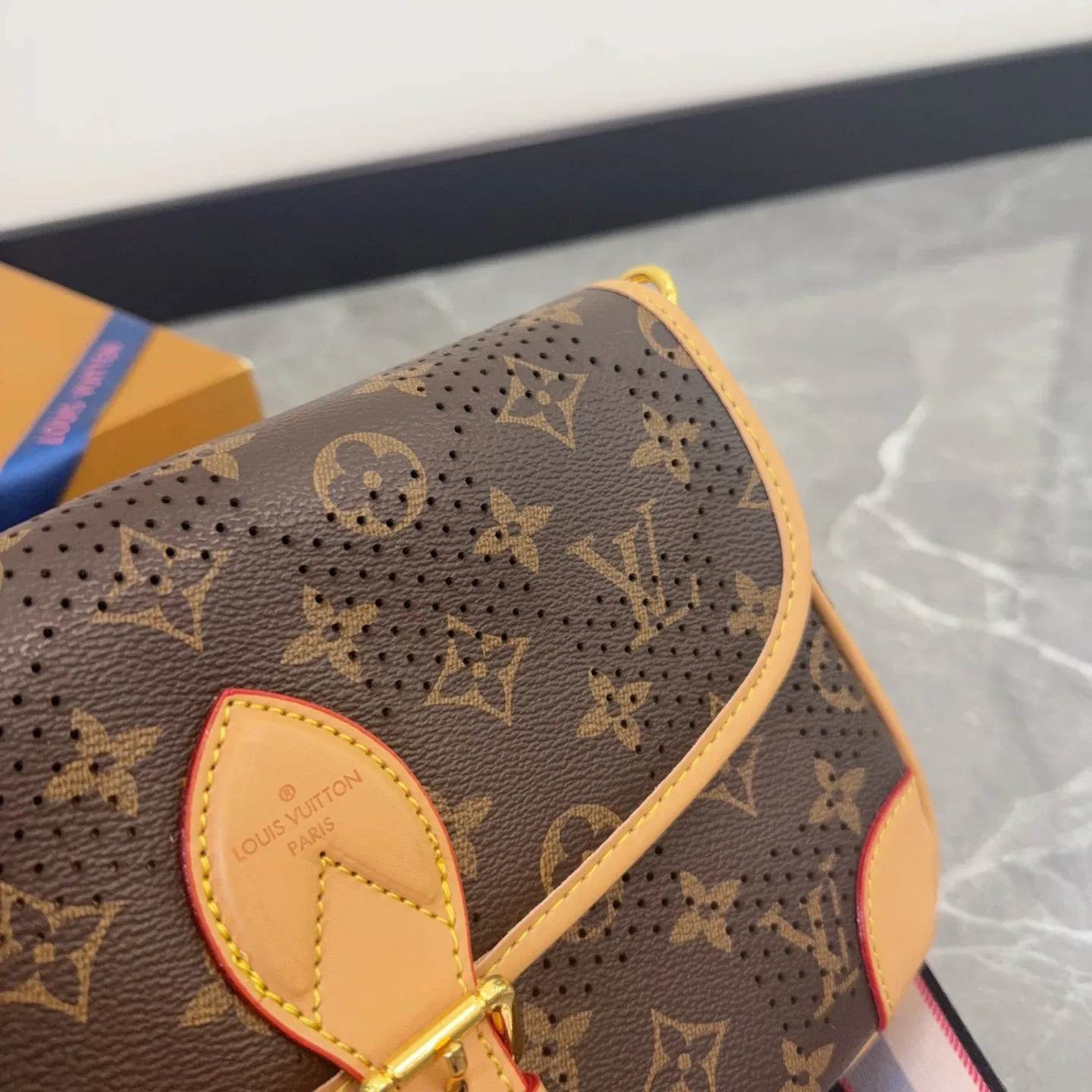 Louis Vuitton Diane Monogram Perforated Shoulder Bag D27516165 — view 2