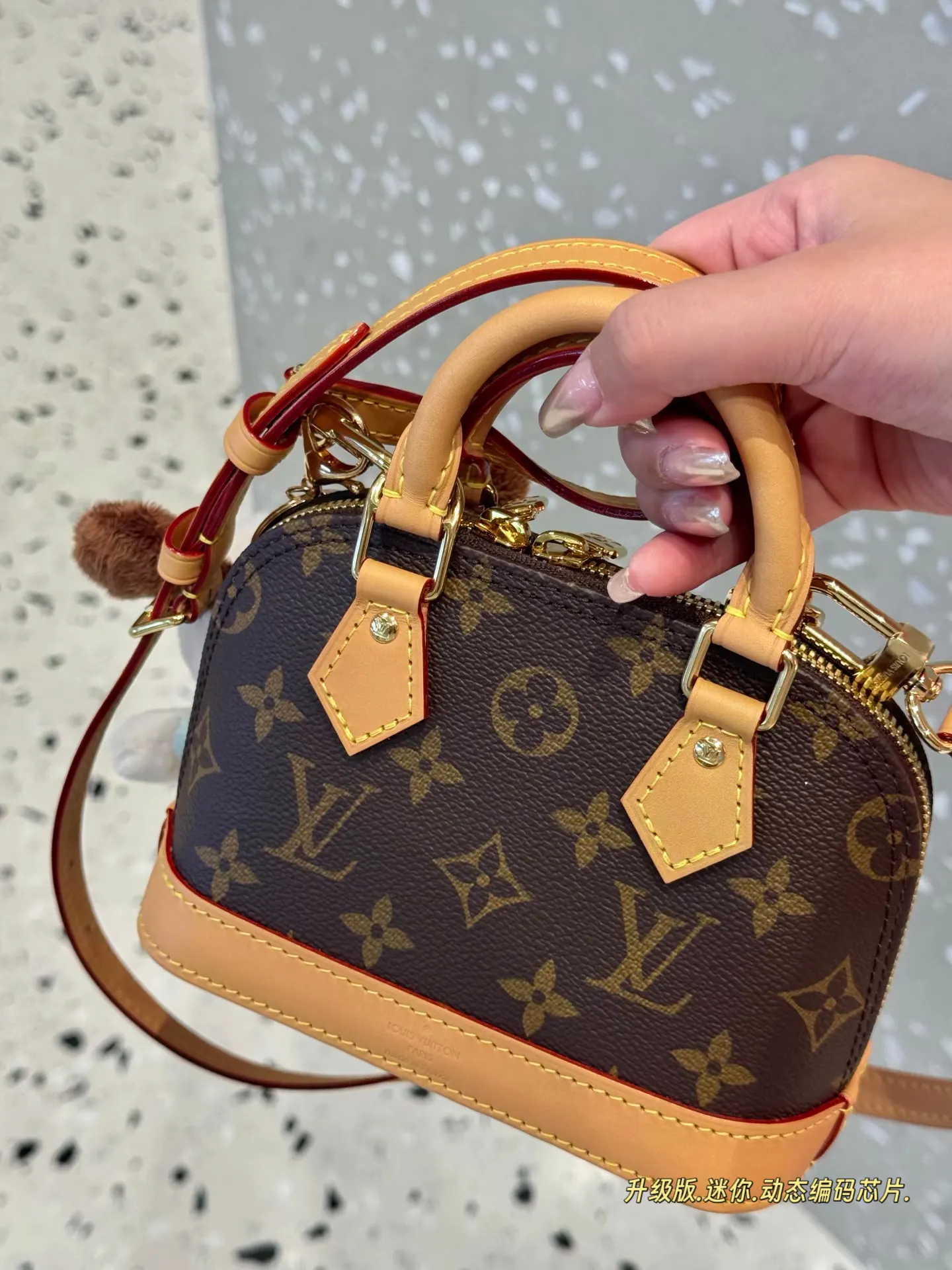 Louis Vuitton Alma Mini Monogram Handbag D34016178