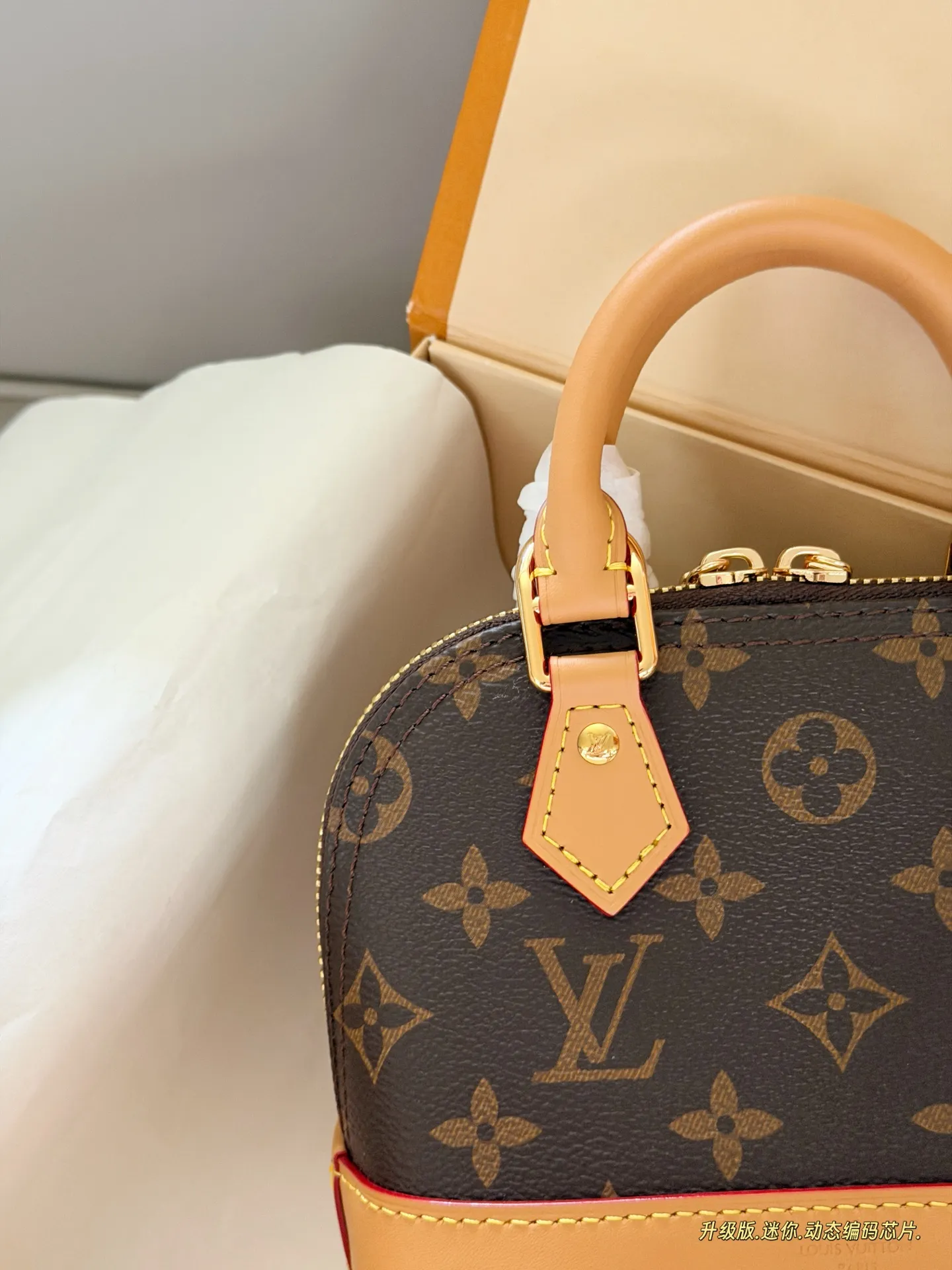 Louis Vuitton Alma Nano Monogram Crossbody Bag D34016179 — view 5