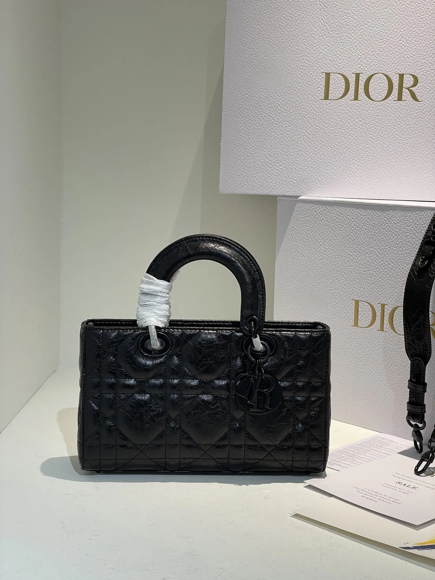 Lady D-Sire My ABCDior Quilted Leather Bag D55016188