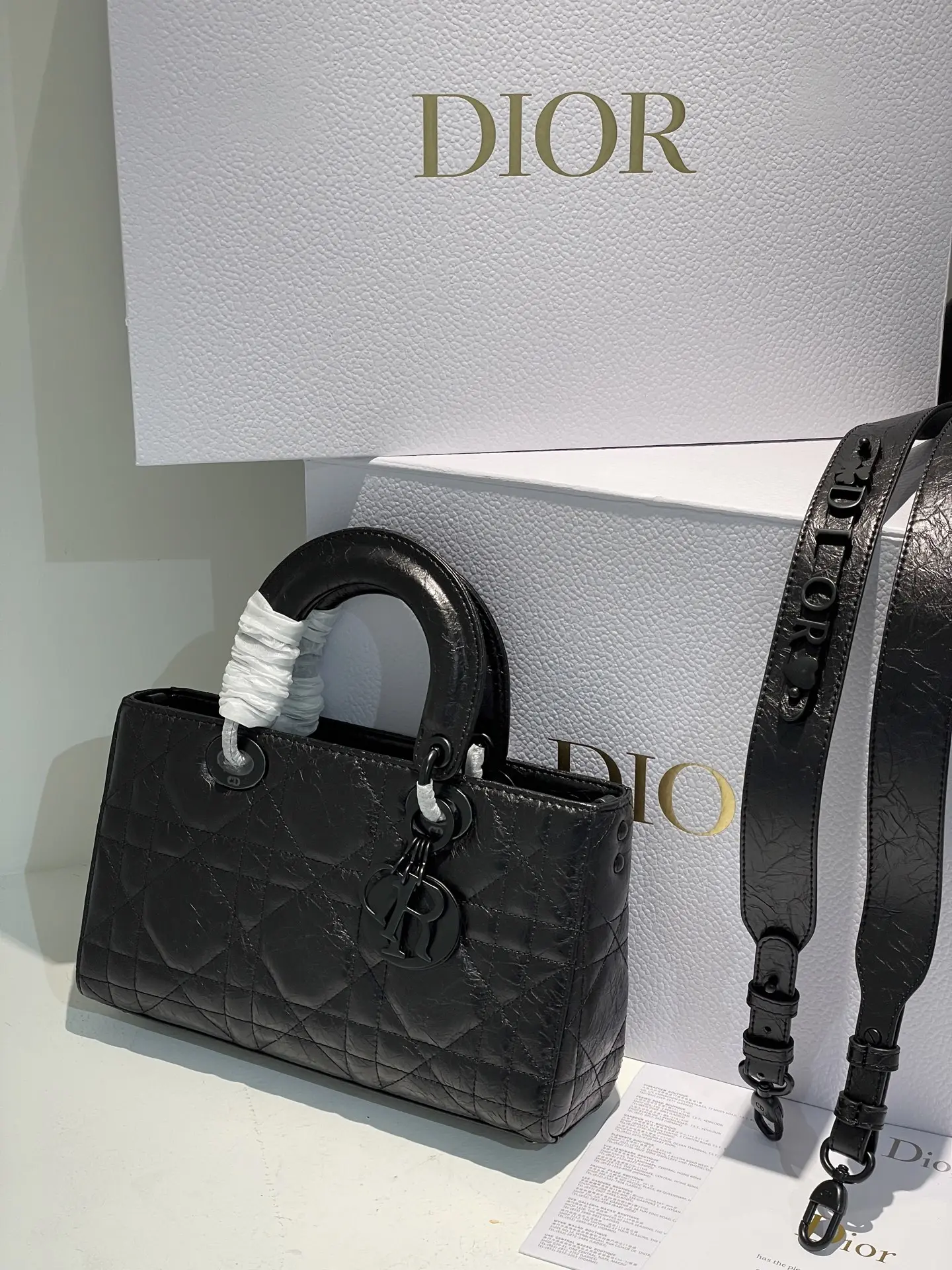 Lady D-Sire My ABCDior Quilted Leather Bag D55016188 — view 2