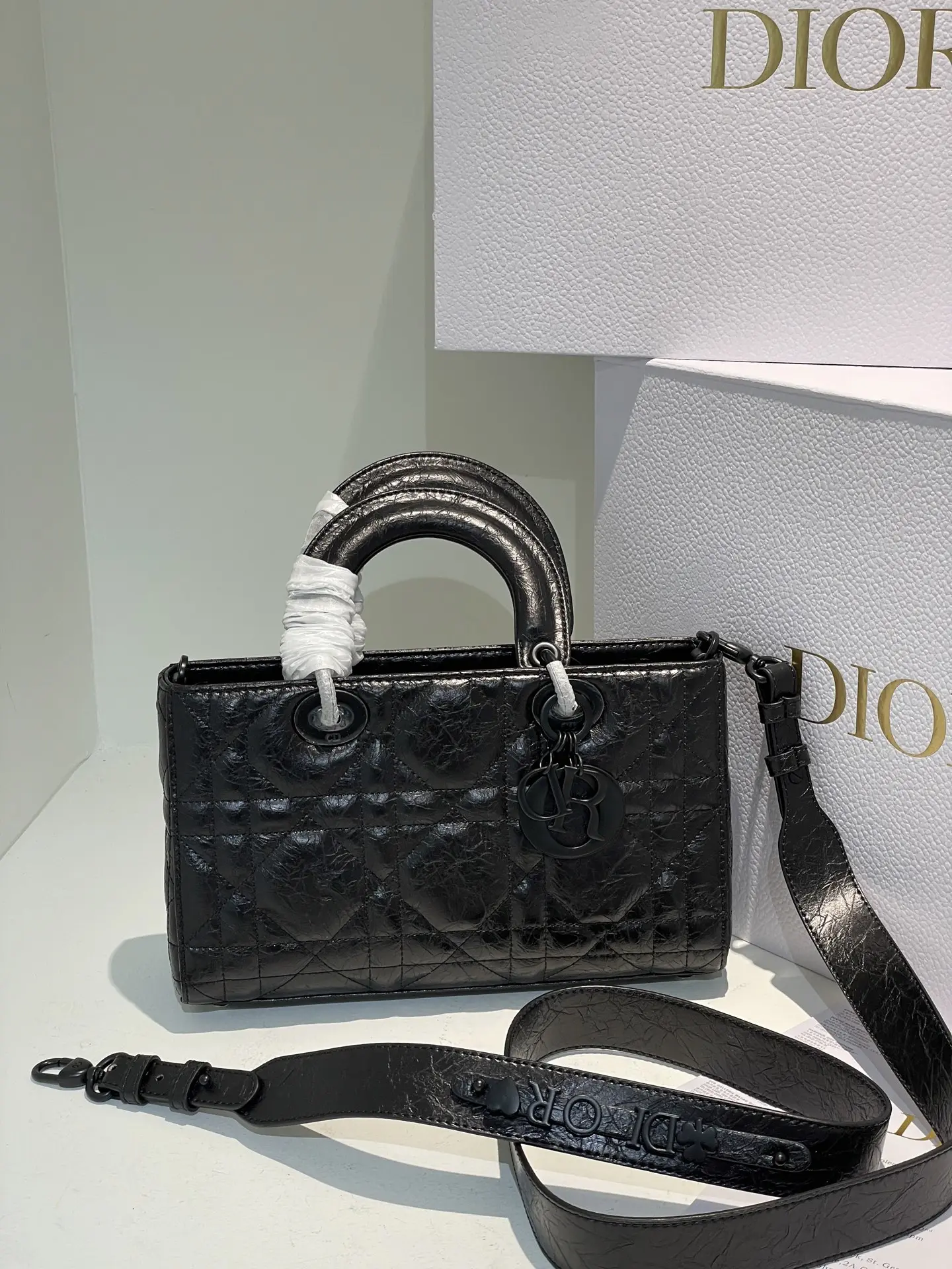 Lady D-Sire My ABCDior Quilted Leather Bag D55016188 — view 10
