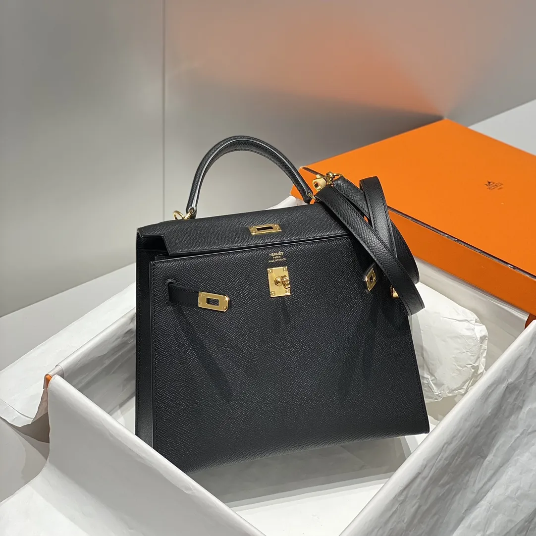 Hermès Kelly Epsom Leather Top-Handle Bag D59016197 — view 4