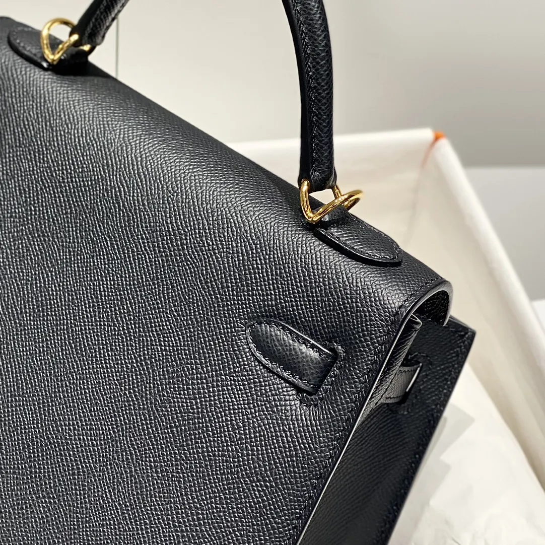 Hermès Kelly Epsom Leather Top-Handle Bag D59016197 — view 7