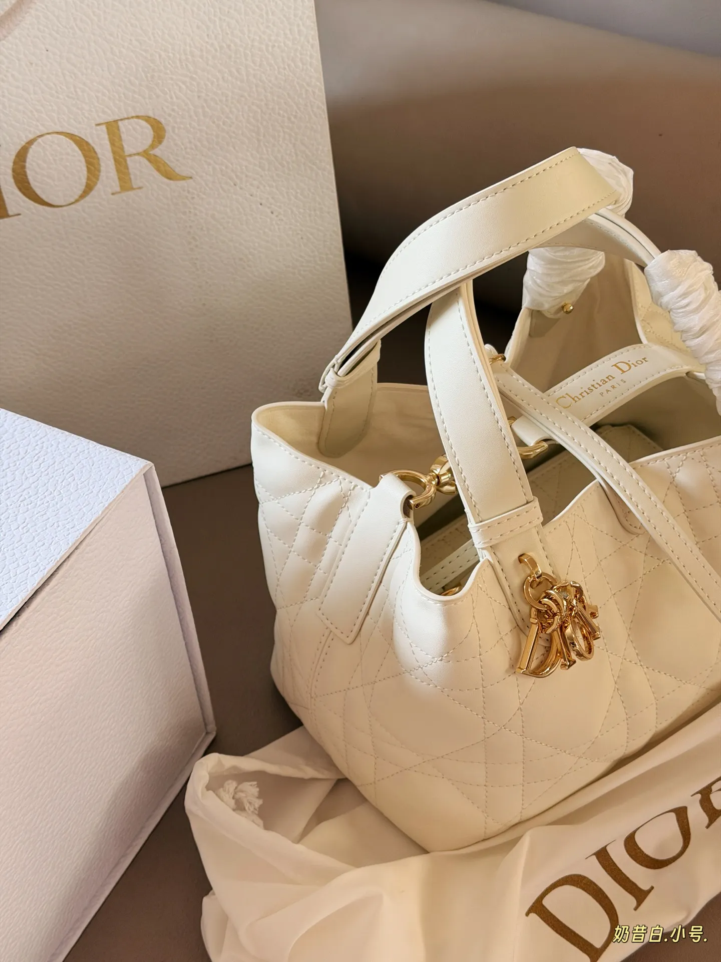 Dior Toujours Small Quilted Top-Handle Bag D41016209 — view 4