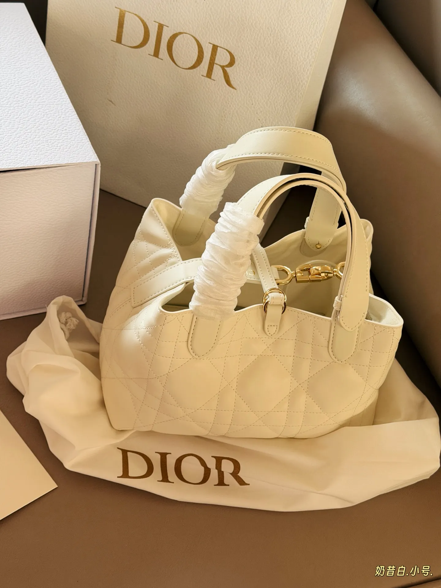 Dior Toujours Small Quilted Top-Handle Bag D41016209 — view 6