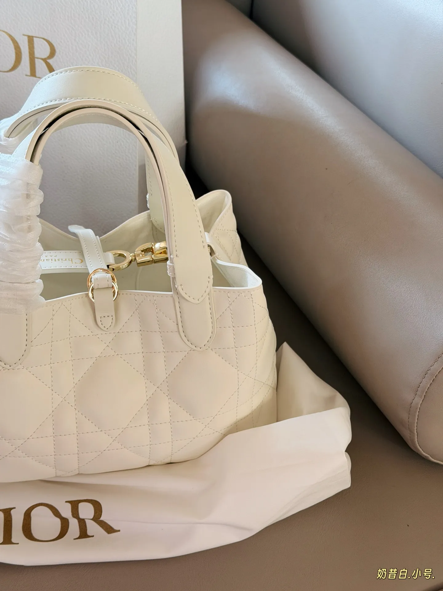 Dior Toujours Small Quilted Top-Handle Bag D41016209 — view 7