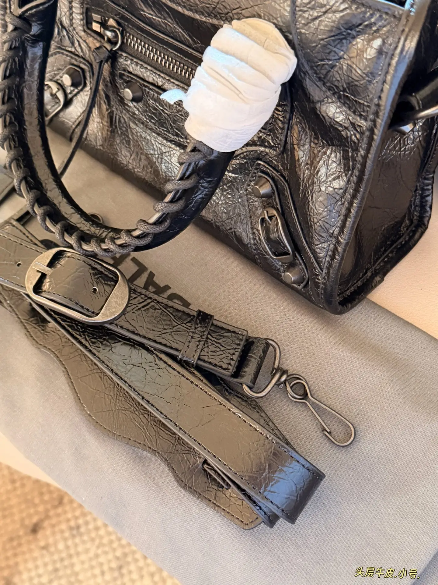 Balenciaga Le City Motorcycle Bag D46016215 — view 7
